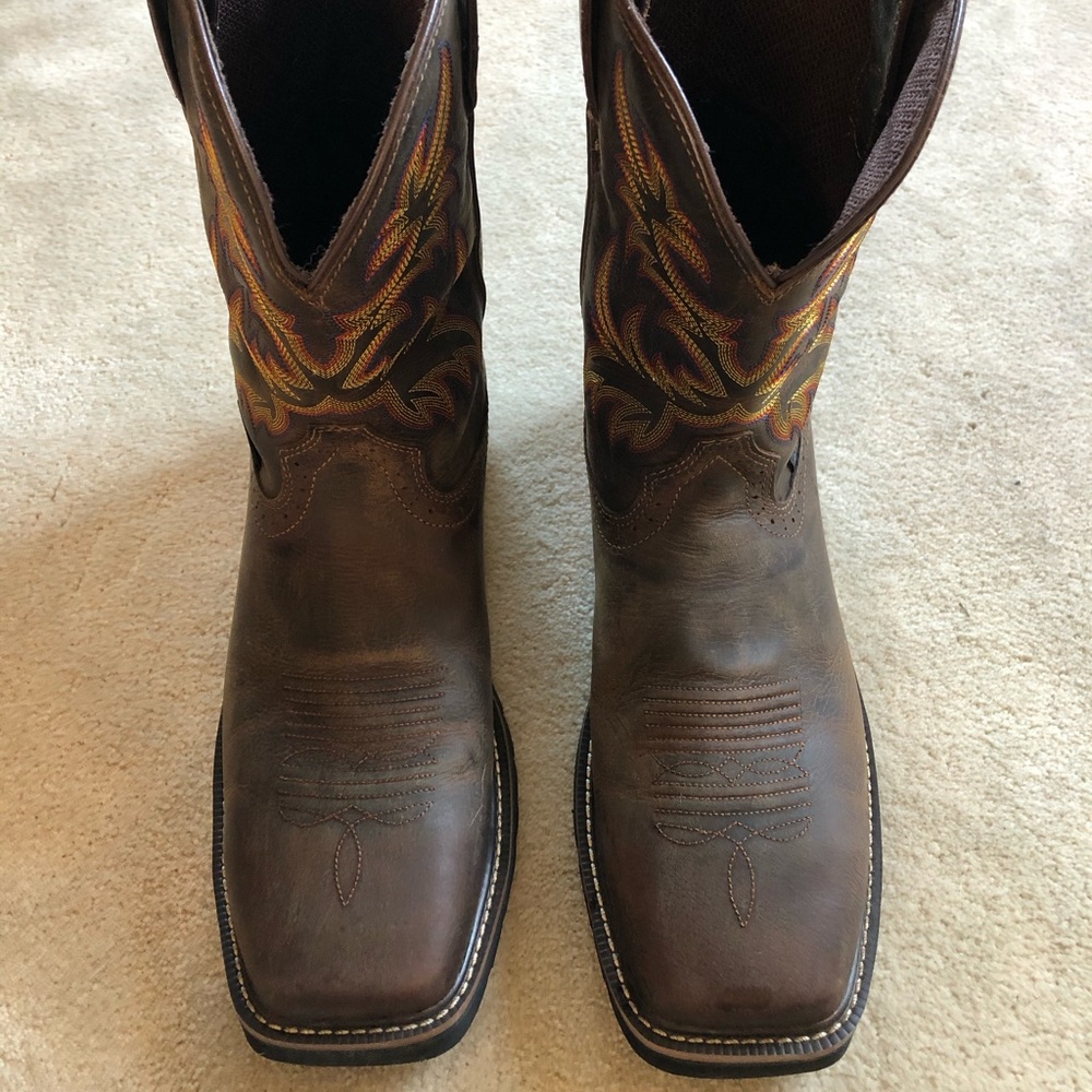 Justin Steel Toe Work Boots